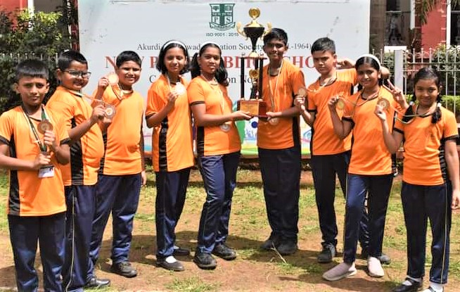 न्यू पूने पब्लिक स्कूलचे 'साम्बो' स्पर्धेत दैदिप्यमान यश...