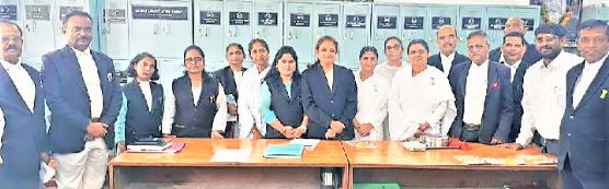 नेहरूनगर कोर्टात रक्षाबंधन सण साजरा..