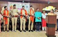 विश्व हिंदू परिषदेच्या वतीने बहाद्दूर पोलिसांचा सत्कार...