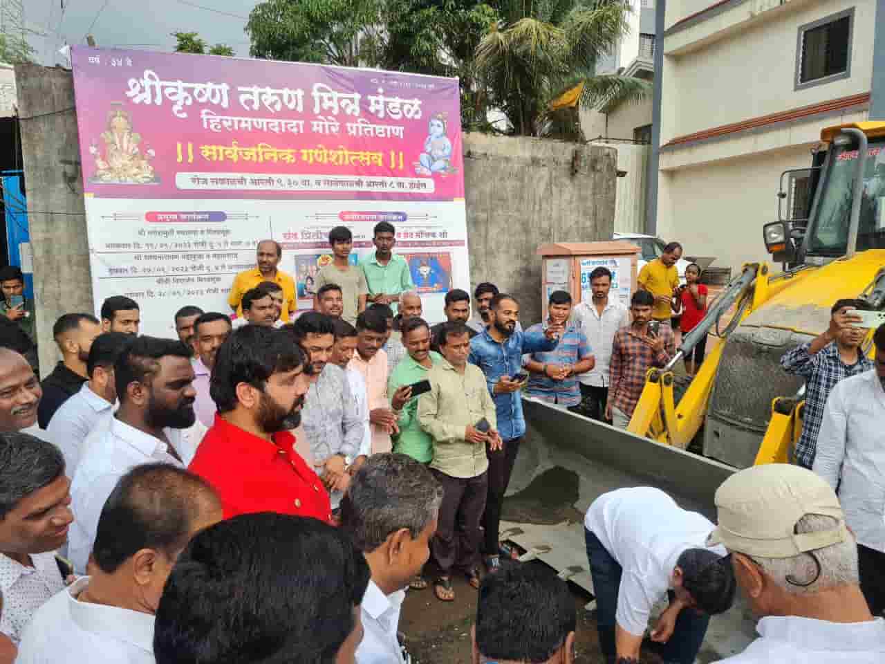 चिखली- नेवाळे वस्तीतील ‘त्या’ रस्त्याला अखेर ‘गती’..