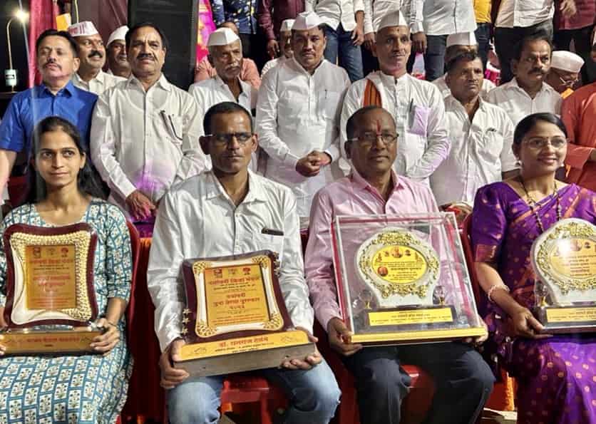 माळी, डॉ. हेळांबे, चव्हाण, वाकडकर यांना ''दर्यावर्दी'' पुरस्कार प्रदान...