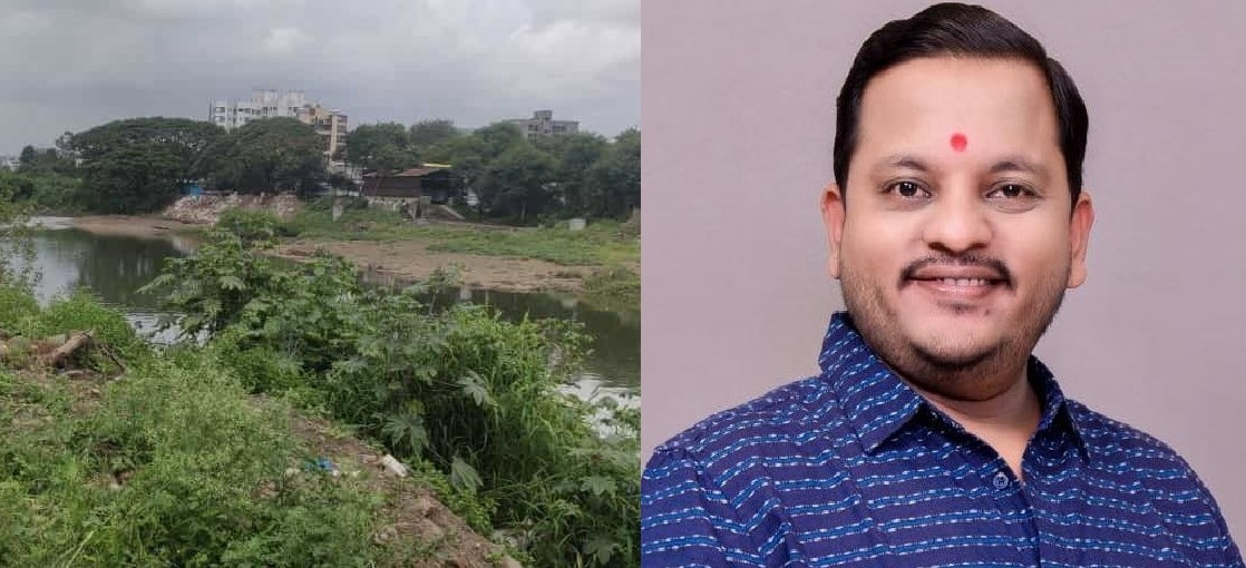 रहाटणीतील श्री काळभैरवनाथ घाट दुरुस्त करा..