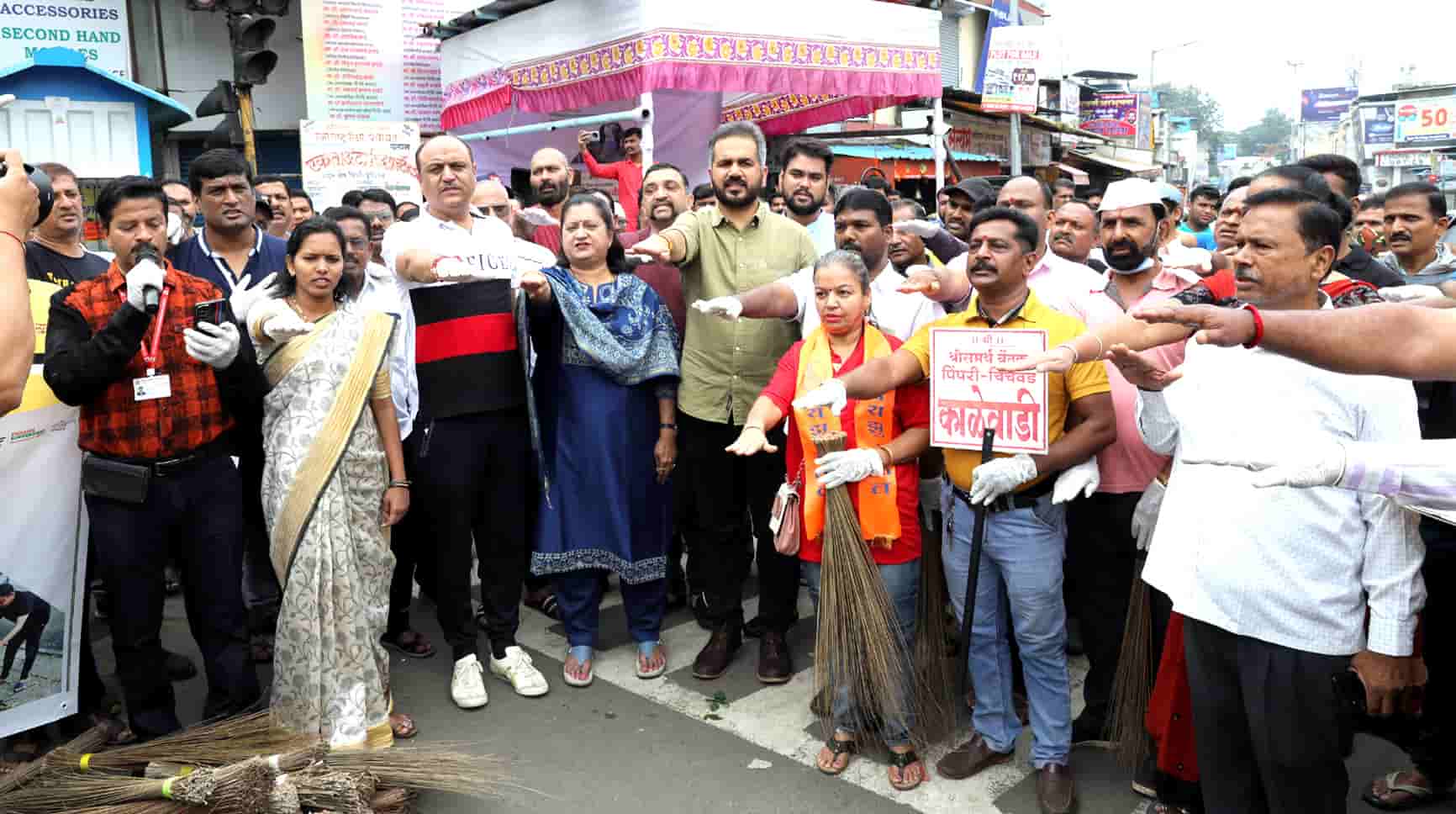 'स्वच्छता ही सेवा' या एक तास स्वच्छता मोहिमेत ४० हजारांहून अधिक नागरिकांचा सहभाग...