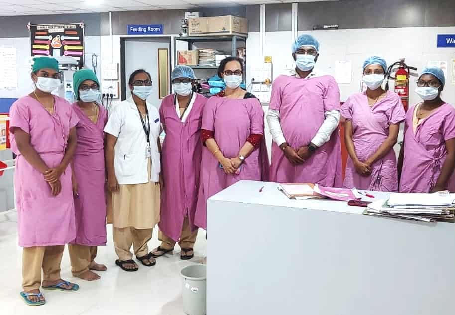 पिंपरीतील वायसीएम रुग्णालयास राज्य बालहक्क आयोगाची अचानक भेट...