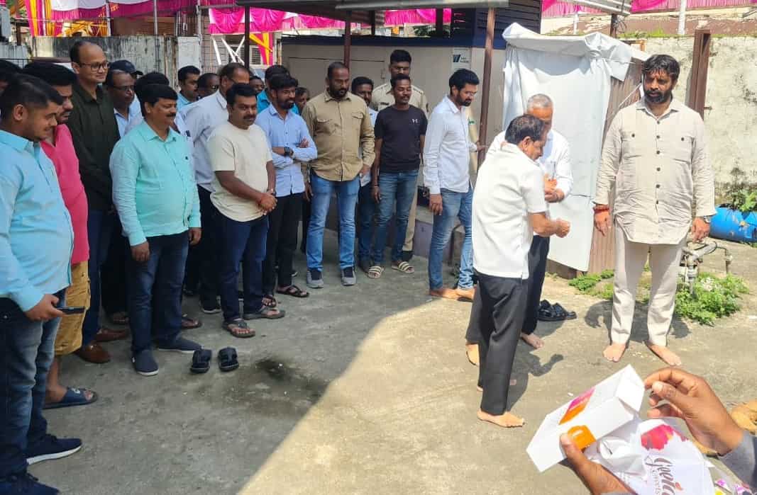 वाघिरे टॉवर्स सोसायटीधारकांचा ड्रेनेजचा प्रश्न सुटला..