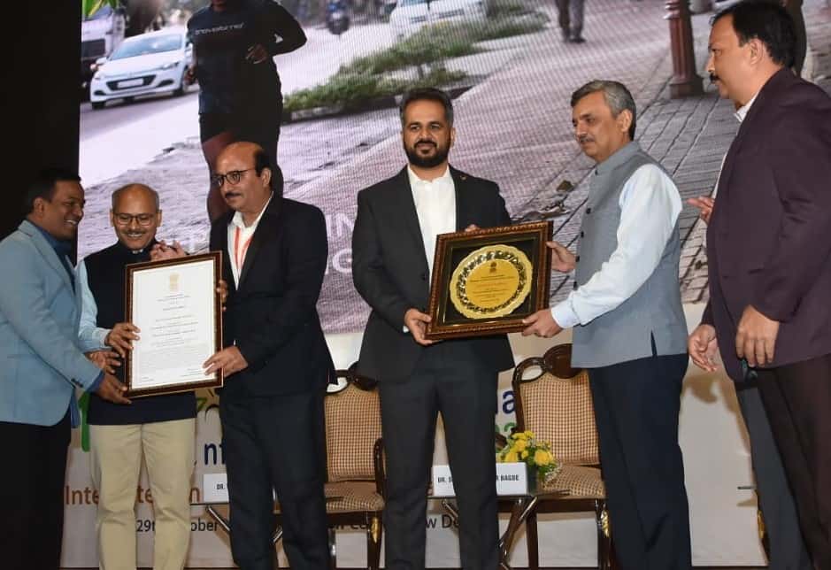 महापालिकेला भारत सरकारचे 'अर्बन मोबिलिटी इंडिया'चे प्रथम क्रमांकाचे पारितोषिक...
