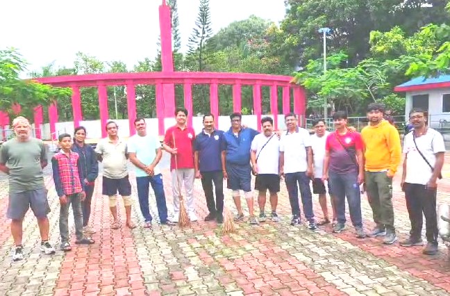 शिव-शाहु-शंभो गार्डनमधील स्वच्छतेसाठी बेस्ट फ्रेंड्स फाऊंडेशनचा पुढाकार..