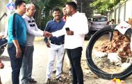 मोशीतील एस के गार्डन सोसायटीतील 'बत्ती गुल' ची समस्या काही तासातच निकाली..