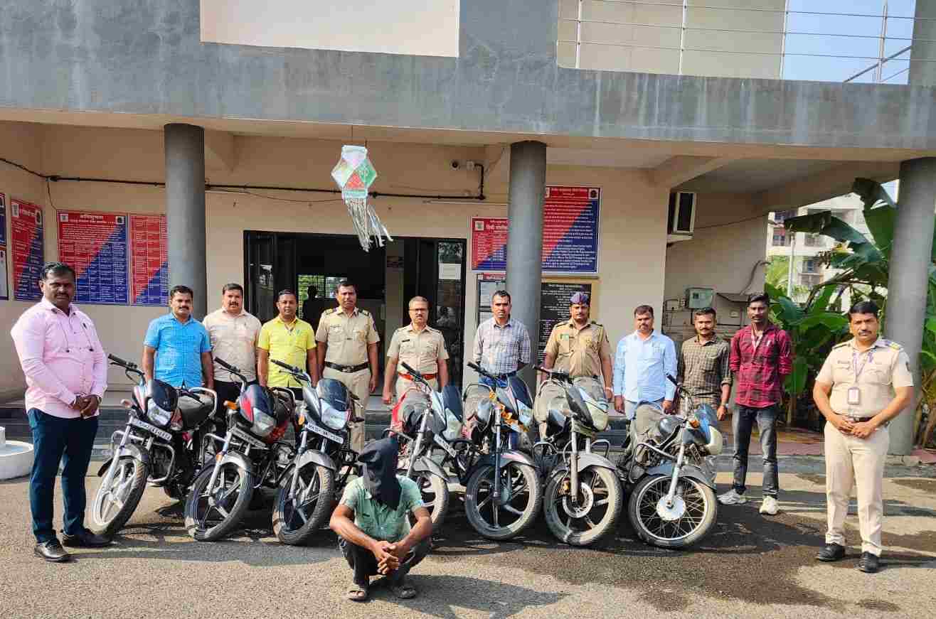 दुचाकी चोरी करणाऱ्या सराईत गुन्हेगारांना चऱ्होलीत अटक..