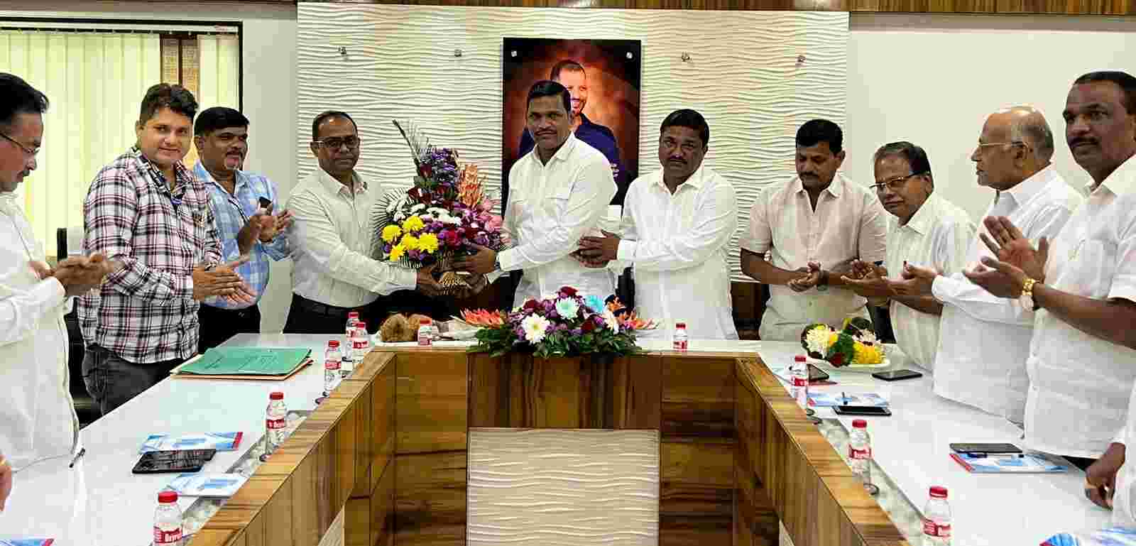 श्री गणेश सहकारी बँकेच्या नवनिर्वाचित अध्यक्षपदी शंकर जगताप..