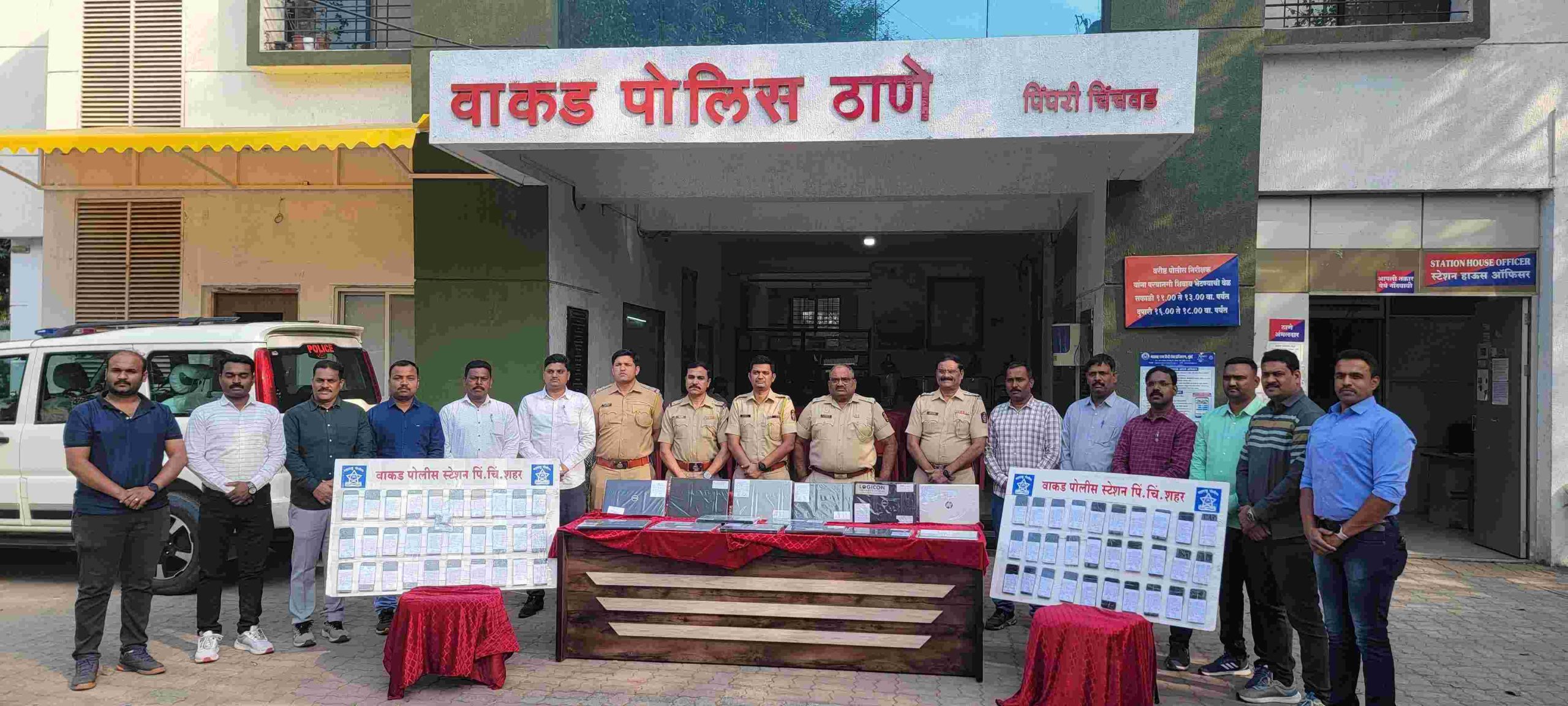 लॅपटॉप आणि मोबाईल चोरी करणारी तामीळनाडुची गँग जेरबंद...