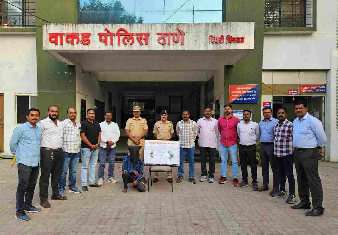 रेकॉर्डवरील गुन्हेगाराला डांगे चौकात पिस्टलसह अटक...
