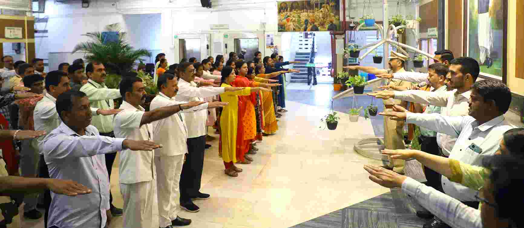 प्रत्येक मतदाराने निवडणुकांमध्ये निर्भयपणे मतदान करावे - अति. आयुक्त जांभळे पाटील..