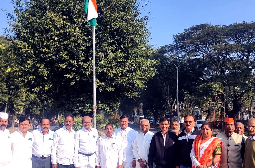 मौलाना आझाद स्पोर्टस् क्लबतर्फे निगडी येथे प्रजासत्ताक दिन साजरा...