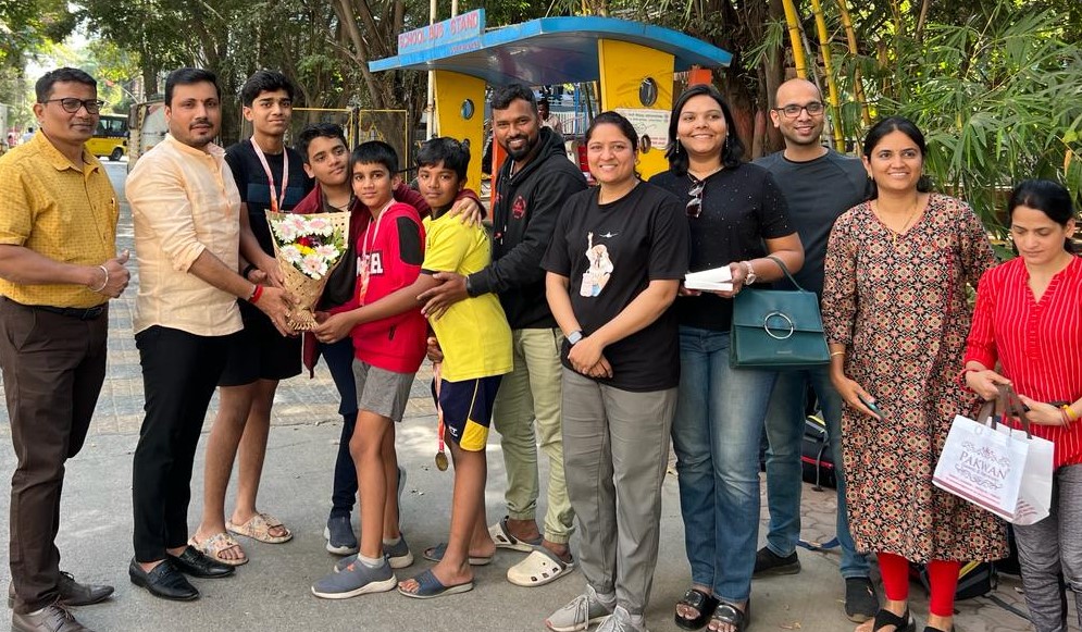 पिंपळे सौदागरच्या मुलांची थाईबॉक्सिंग राष्ट्रीय स्पर्धेत चमकदार कामगिरी..