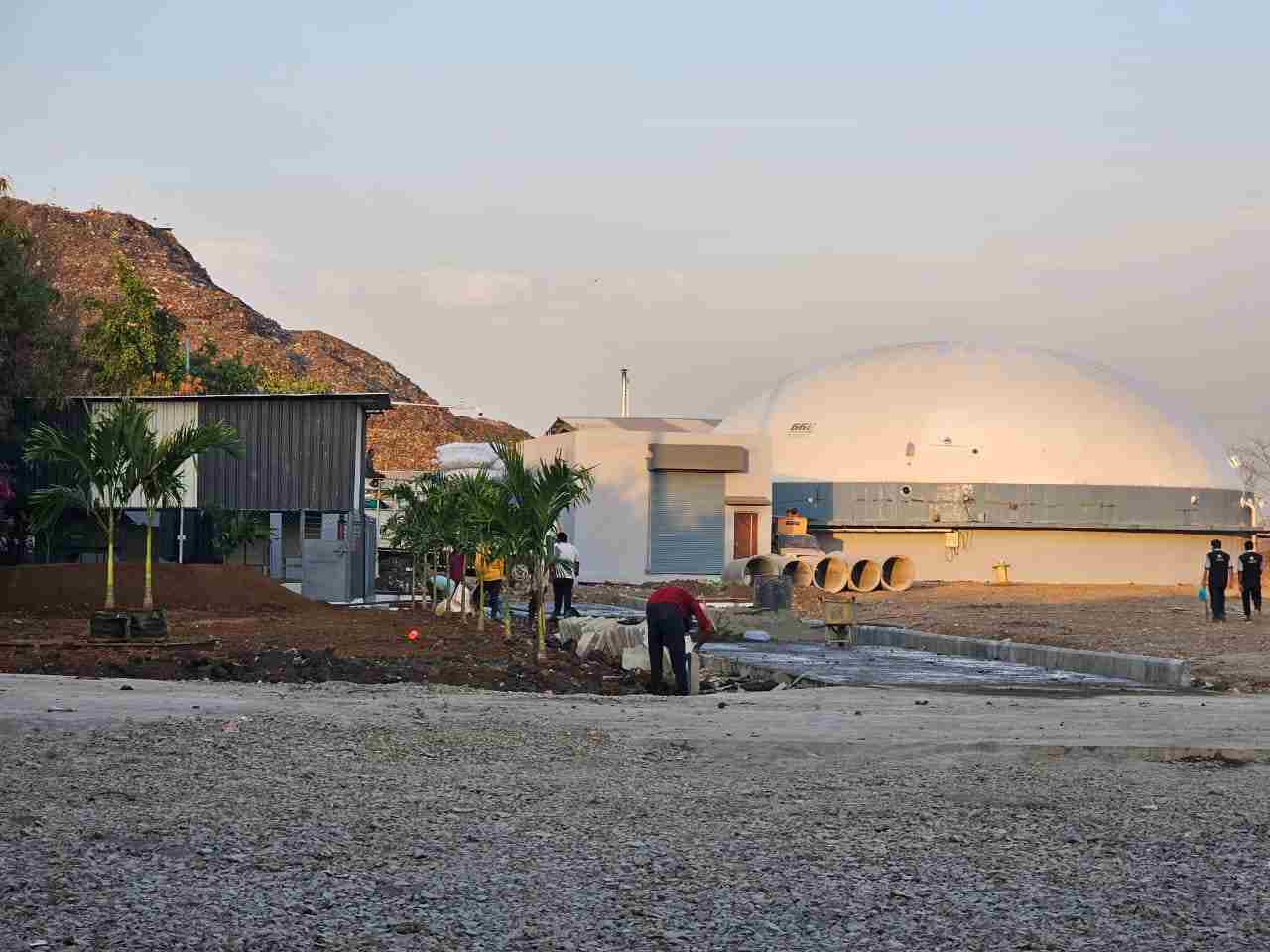 कचऱ्याच्या बायोमायनिंगमुळे महापालिकेस उपलब्ध होणार २५ एकर जागा...