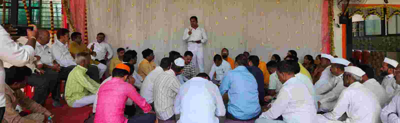 वडगाव मावळमध्ये संजोग वाघेरे पाटील यांच्या उपस्थितीत नियोजन आढावा बैठक..