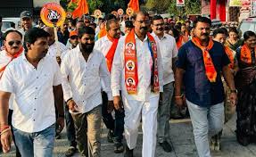 महासाधू मोरया गोसावींचा आर्शिवाद घेऊन संजोग वाघेरे पाटील यांचा चिंचवडमध्ये प्रचार...