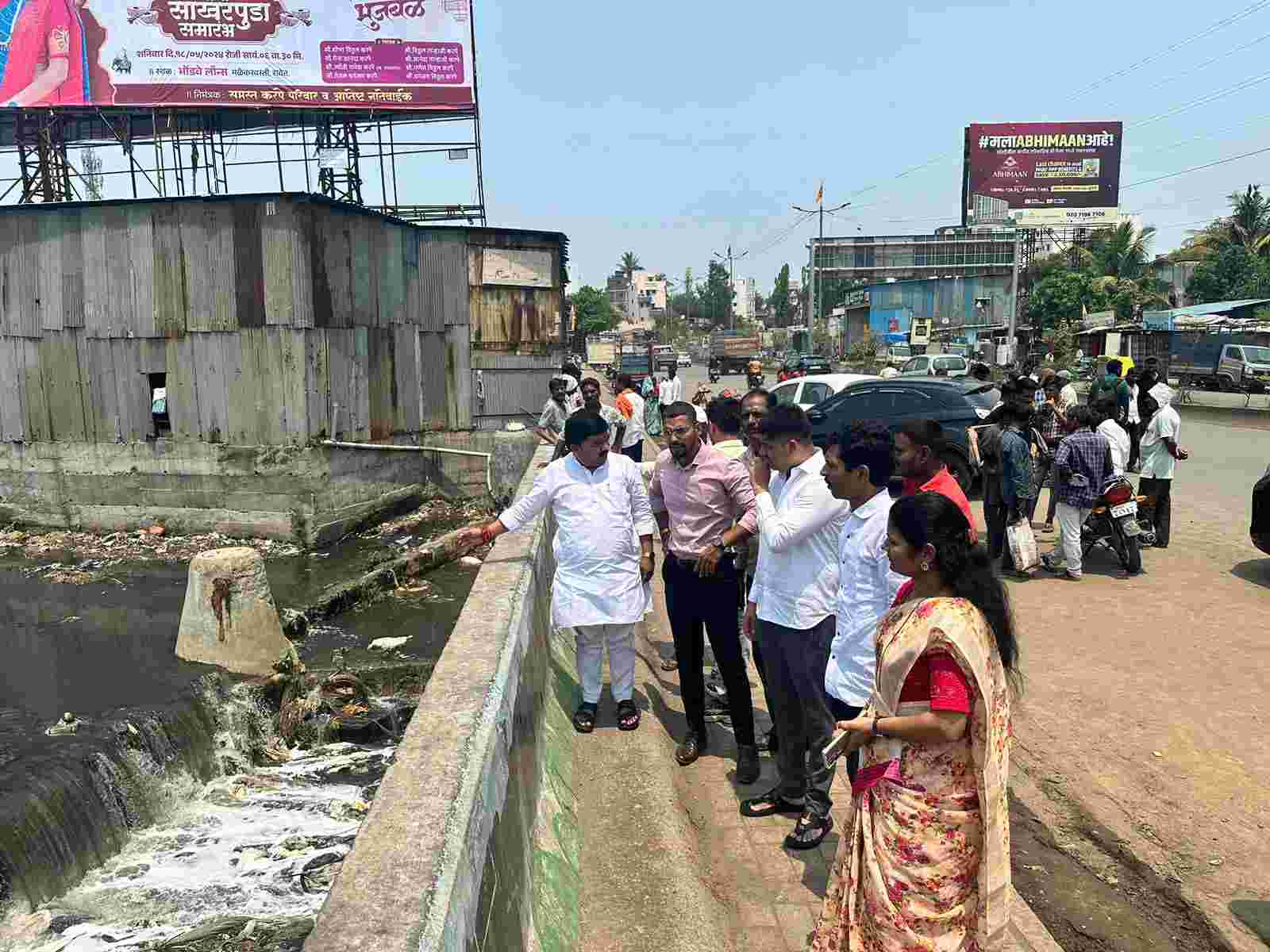 पावसाळापूर्व कामांसाठी आमदार महेश लांडगेंची ‘टीम’ मैदानात...