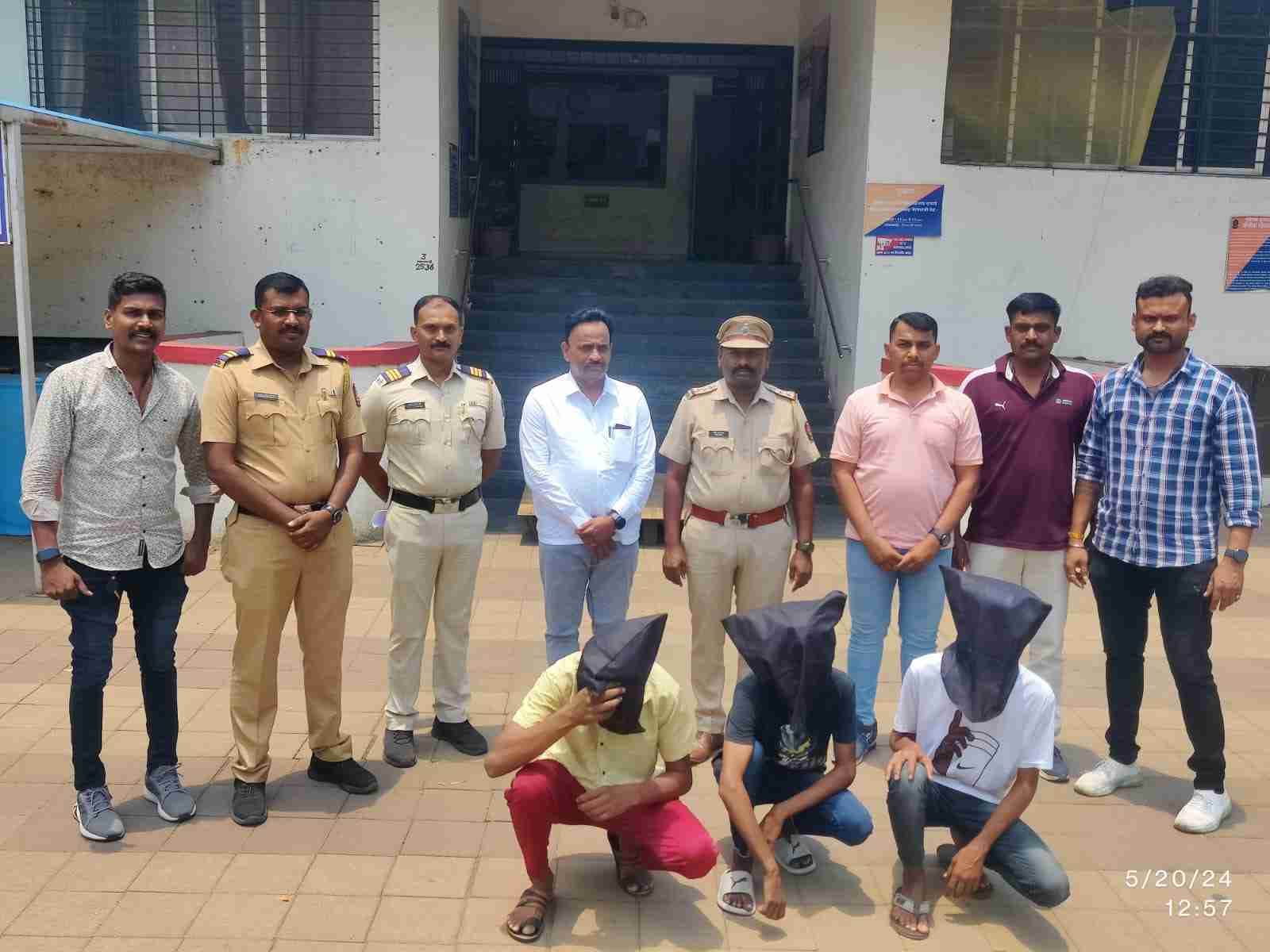 तळेगावातील बँक ऑफ महाराष्ट्राचे एटीएम फोडणारी कोंढव्यातील टोळी जेरबंद...