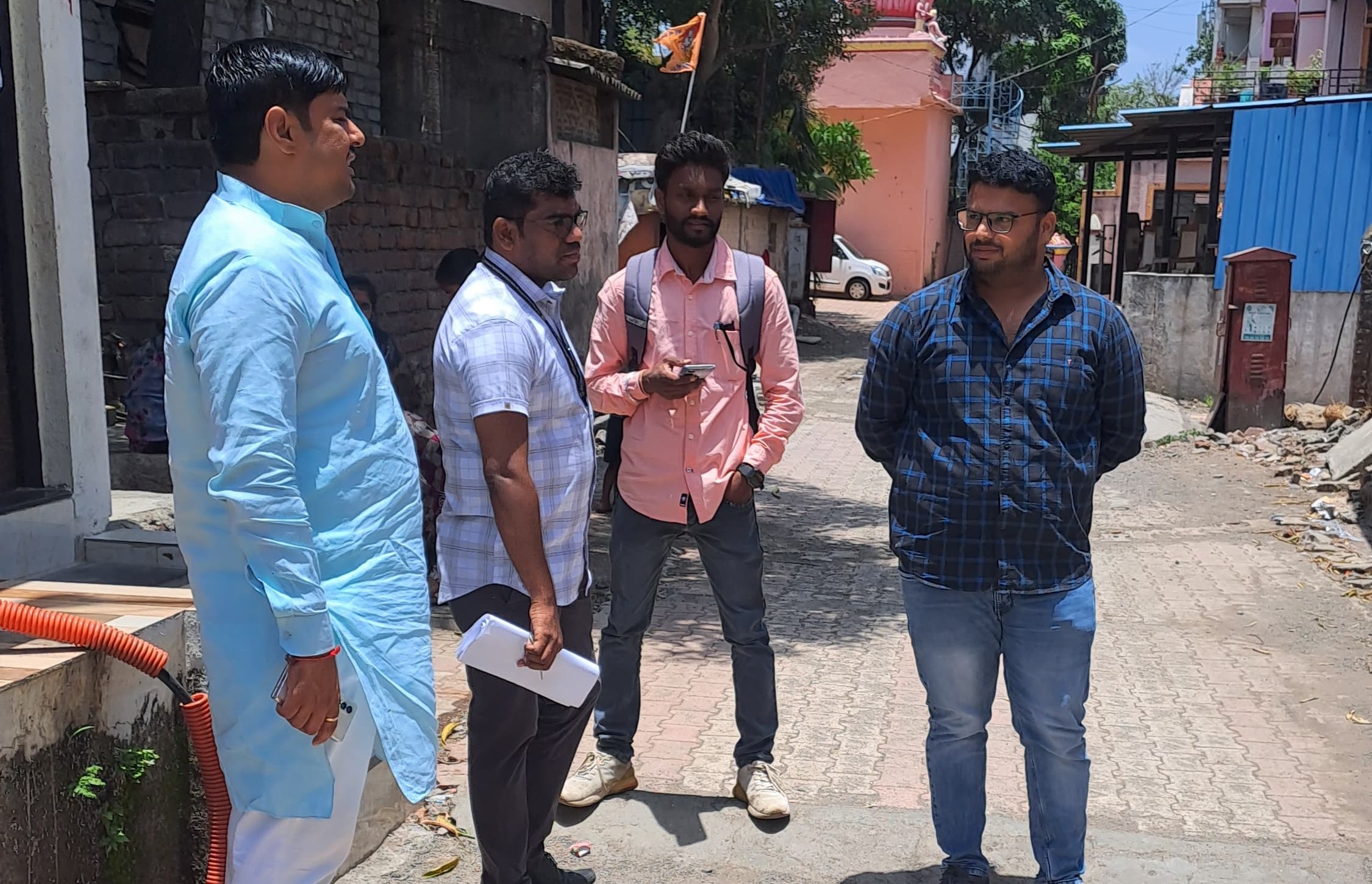 कुदळवाडी भागात नव्याने ड्रेनेजलाईन प्रकल्पाची उभारणी - दिनेश यादव...