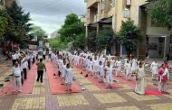 उन्नती सोशल फाऊंडेशन तर्फे आंतरराष्ट्रीय योग दिन उत्साहात साजरा...