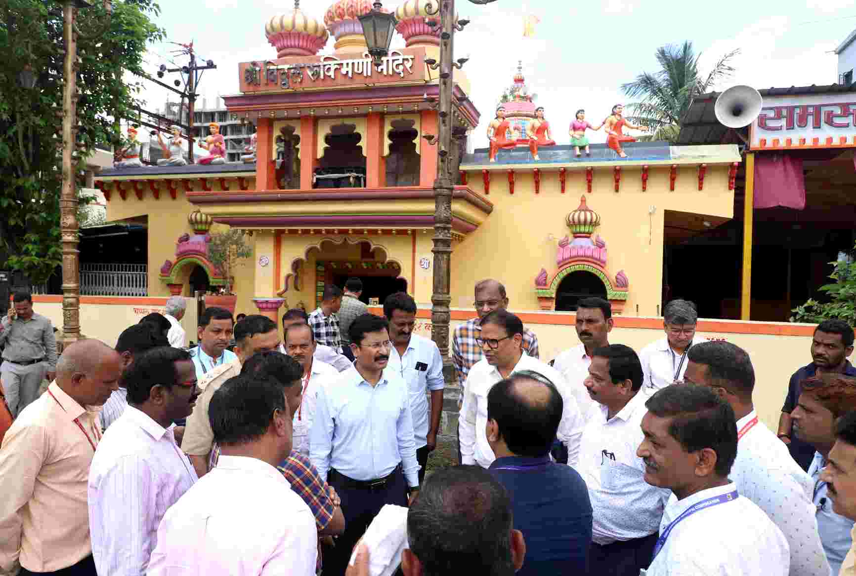 संतश्रेष्ठ ज्ञानेश्वर महाराजांच्या पालखी मार्गाची पाहणी...