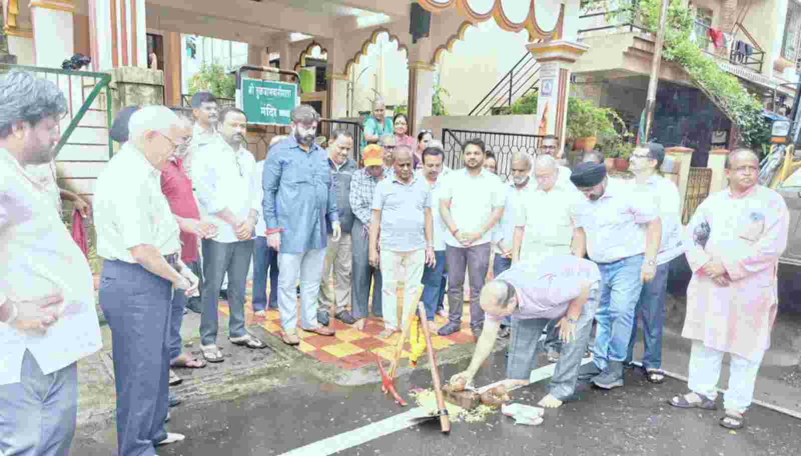 आ. महेश लांडगे यांच्या हस्ते भोसरी मतदार संघातील विकासकामांचे भूमिपूजन...