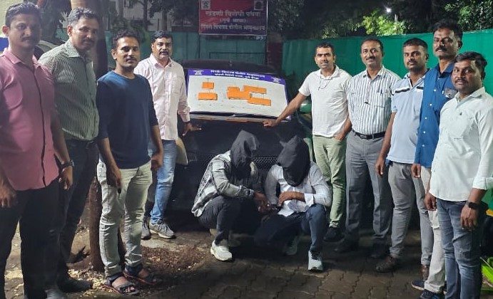 स्क्रॅप व्यावसायीकाचे अपहरण करून खंडणी उकळणारे दोघे गजाआड...