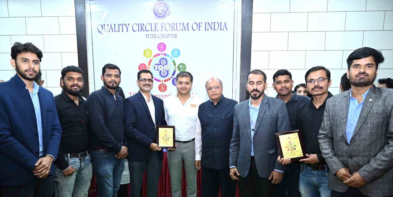 उद्योगांना प्रोत्साहन देण्यासाठी क्यूसीएफआय पुणेच्या वतीने ‘टीक्यूएम स्पर्धा 2024’ संपन्न... 