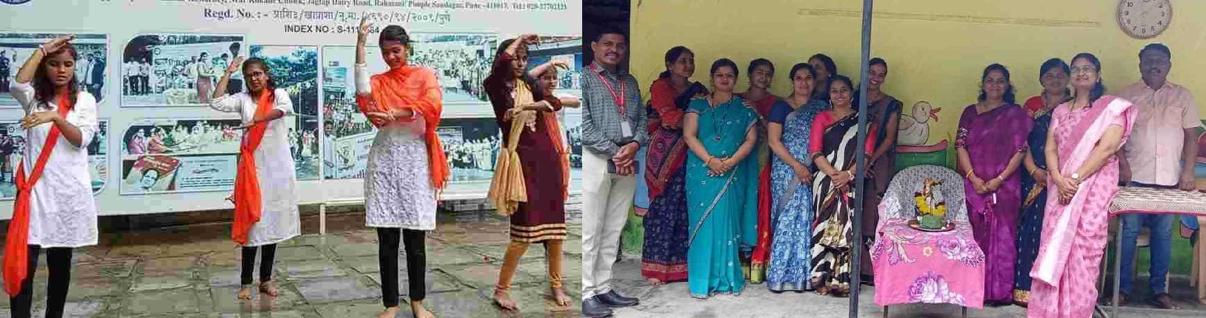 न्यू सिटी प्राइड स्कूलमध्ये शिक्षकांचा सन्मान...