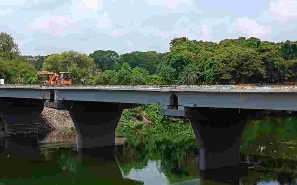 सांगवी आणि बोपोडीला जोडणाऱ्या मुळा नदीवरील पुलाचे काम प्रगतीपथावर..