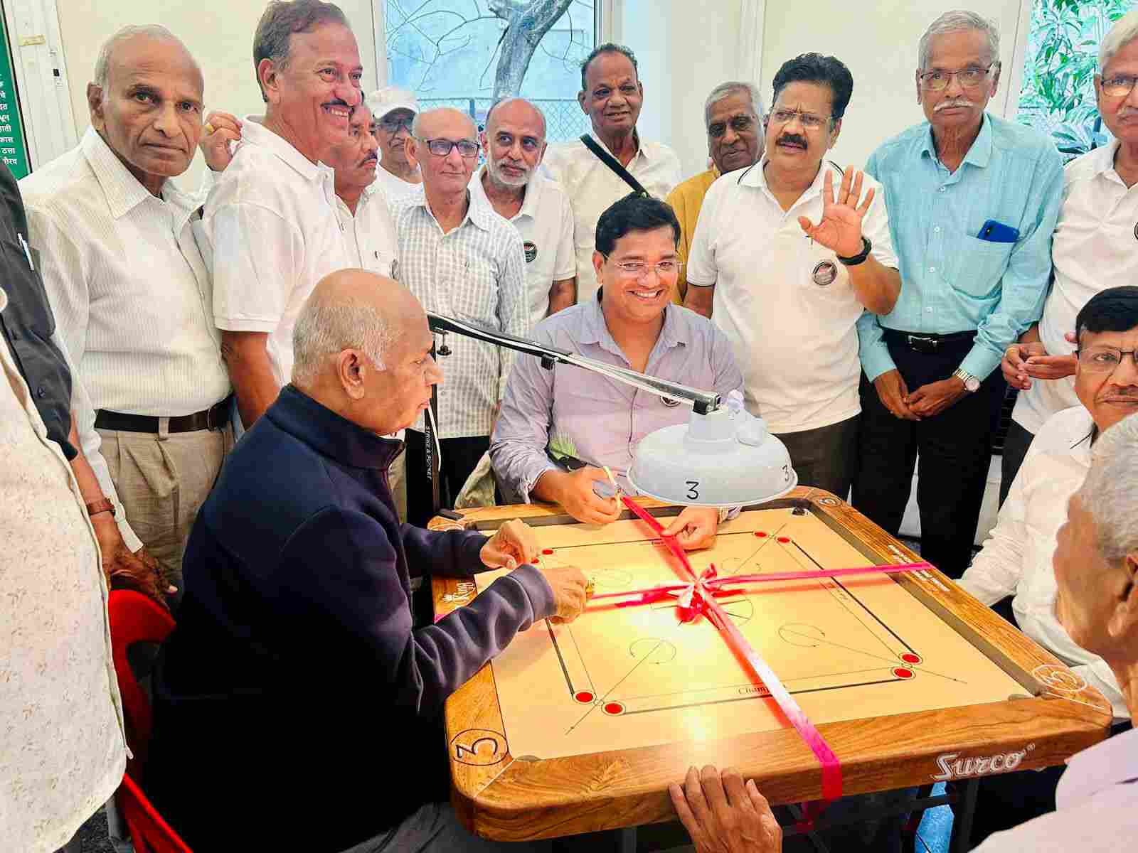 वाकडमध्ये स्वातंत्र्य दिनानिमित्त ज्येष्ठांसाठी कॅरम स्पर्धेचे आयोजन..