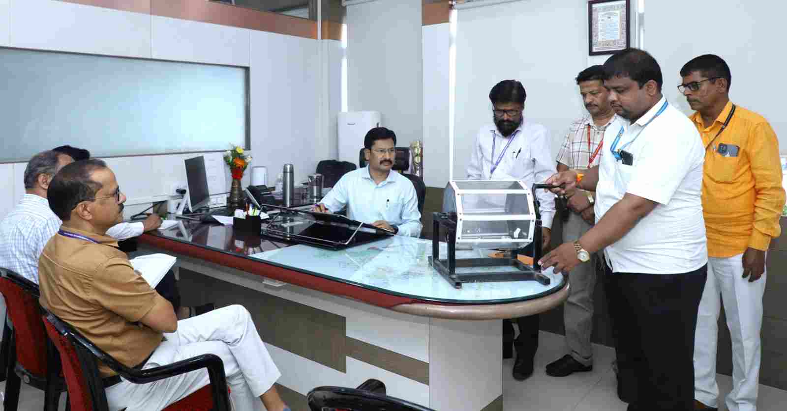 व्यापारी संकुलातील गाळे व भाजी मंडई ओटे यांची आरक्षण सोडत..