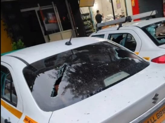 पिंपळे गुरवमध्ये वाहनांची तोडफोड...