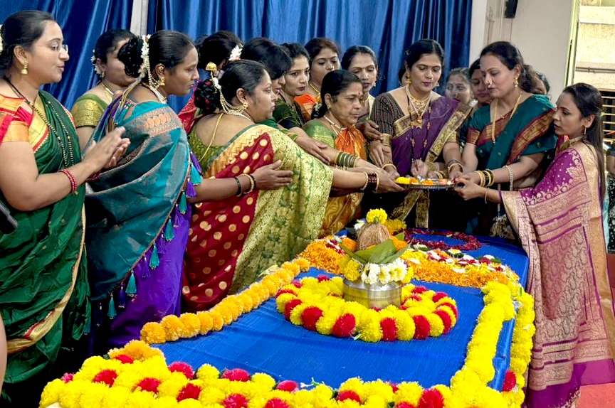 प्रतिभा कनिष्ठ महाविद्यालयात रंगली श्रावण सखी...