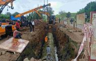 भामा आसखेड धरण पाणीपुरवठा योजनेचे काम प्रगतिपथावर..