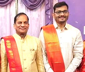 कासारवाडीतील पगारिया पितापुत्र 'आदर्श पिता पुत्र समाज भूषण' पुरस्काराने सन्मानित...