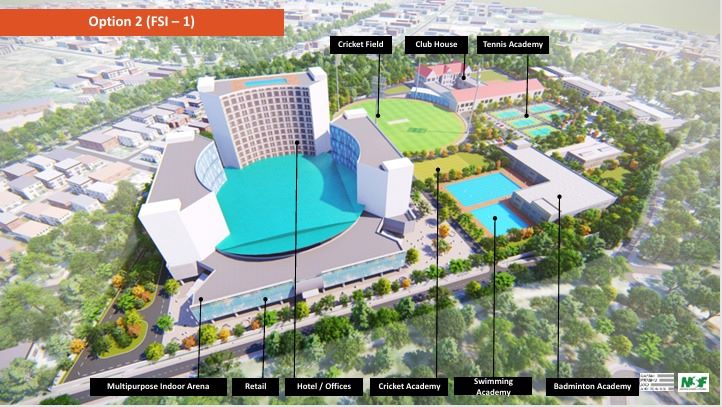 पिंपरीतील आण्णासाहेब मगर स्टेडिअमचा ‘‘मेक ओव्हर’’..