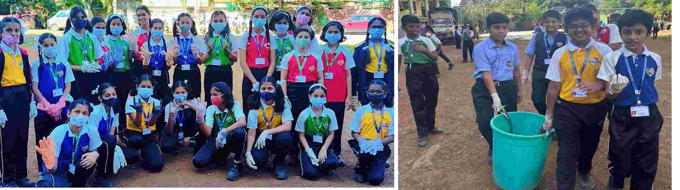 चॅलेंजर पब्लिक स्कूलमध्ये महापुरुषांच्या जयंतीनिमित्त स्वच्छता अभियान संपन्न...