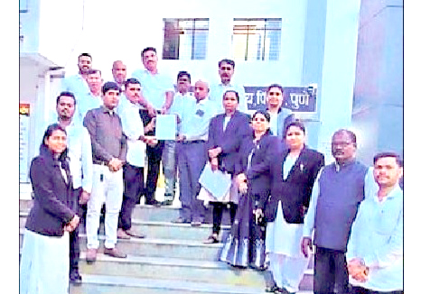 पिंपरी चिंचवड वकील संघटनेच्या अध्यक्षपदी अ‍ॅड. पांडुरंग शिनगारे यांची बिनविरोध निवड...