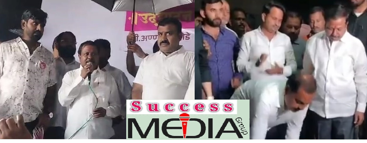 आमदार अण्णा बनसोडे यांच्या विकासकामांचा मतदारसंघात धडका..