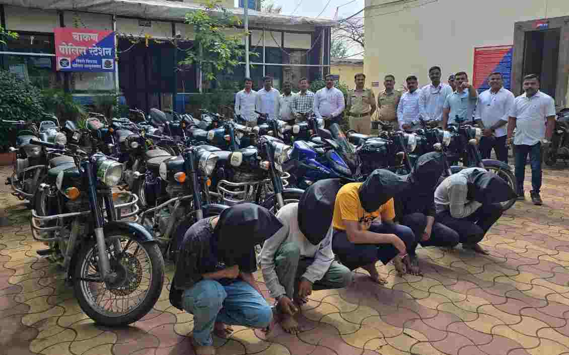 ऑनलाईन गेम खेळण्याच्या नादात चोर बनला अनं बुलेट चोरी करायला लागला..