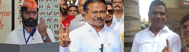 पिंपरी, चिंचवड, भोसरी मतदारसंघात मतदानाचा हक्क बजावत केली लोकशाही मजबूत..