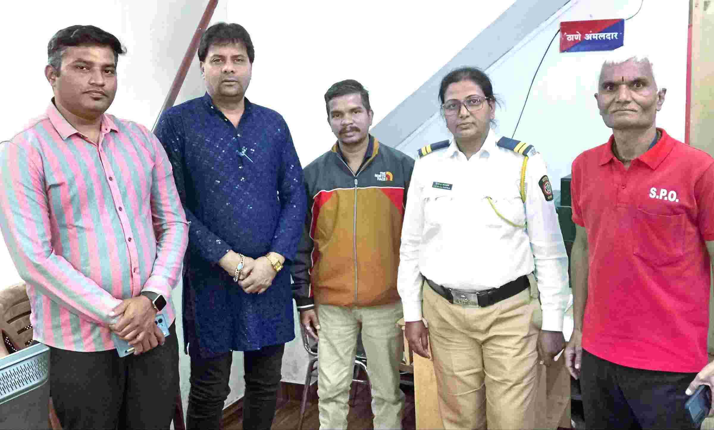 मतदान बंदोबस्तासाठी प्राधिकरण नागरी सुरक्षा समितीच्या ७३ एसपीओंची निगडी वाहतूक विभागात नियुक्ती...