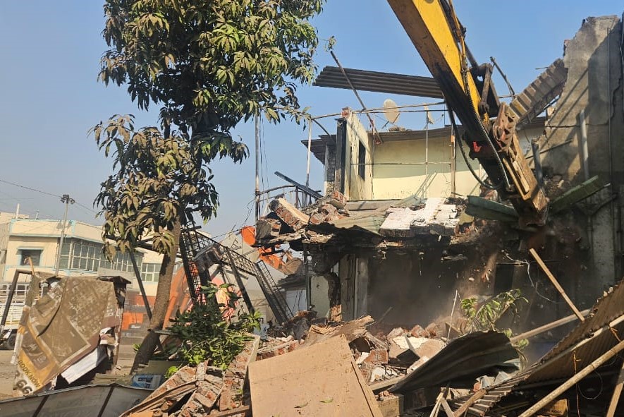 महापालिकेने कुठे केली अनधिकृत बांधकामांवर कारवाई?..