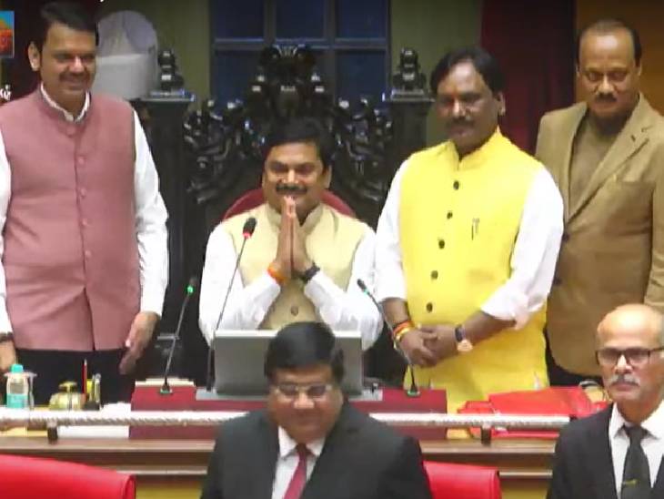 विधान परिषदेच्या सभापतीपदी भाजपचे राम शिंदे यांची बिनविरोध निवड...