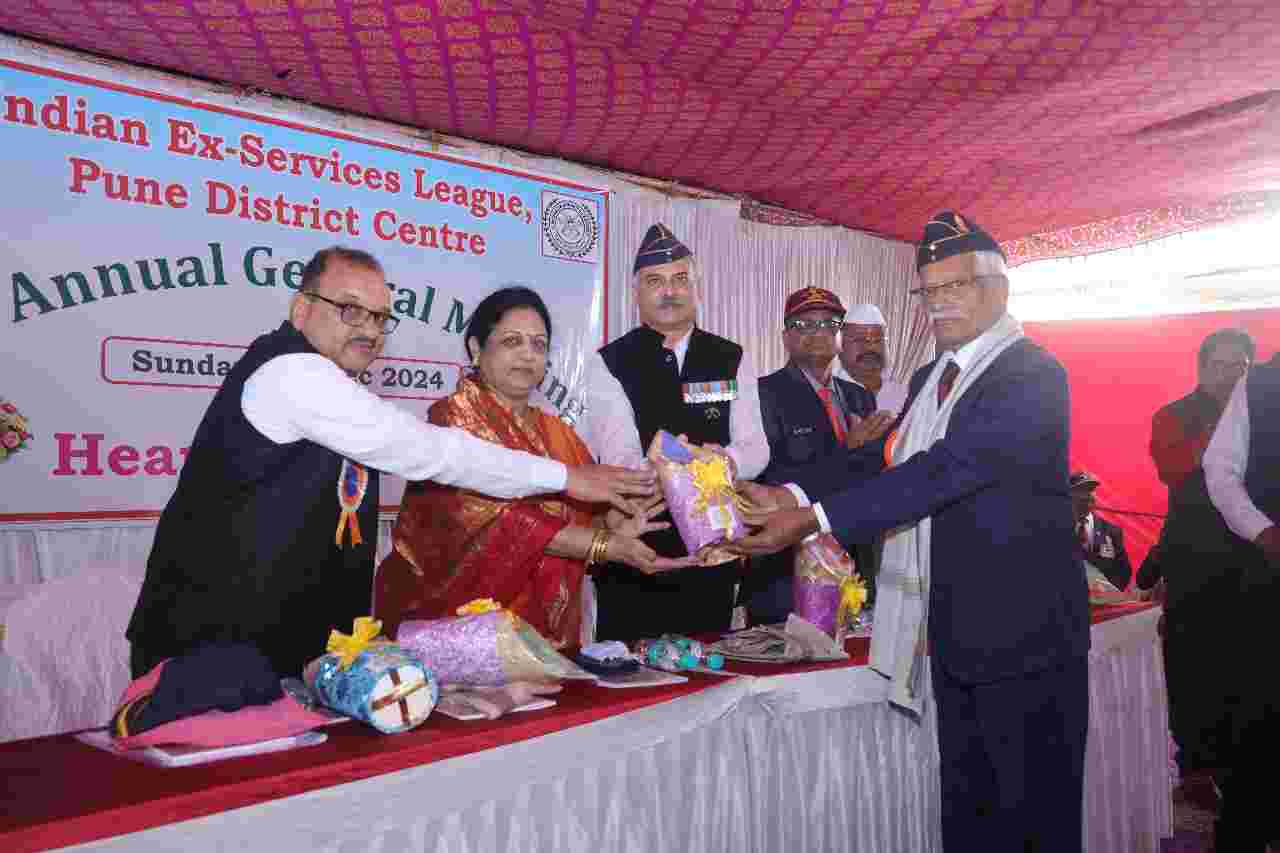 भारतीय माजी सैनिक संस्थेची आकुर्डीत वार्षिक सर्वसाधारण सभा...
