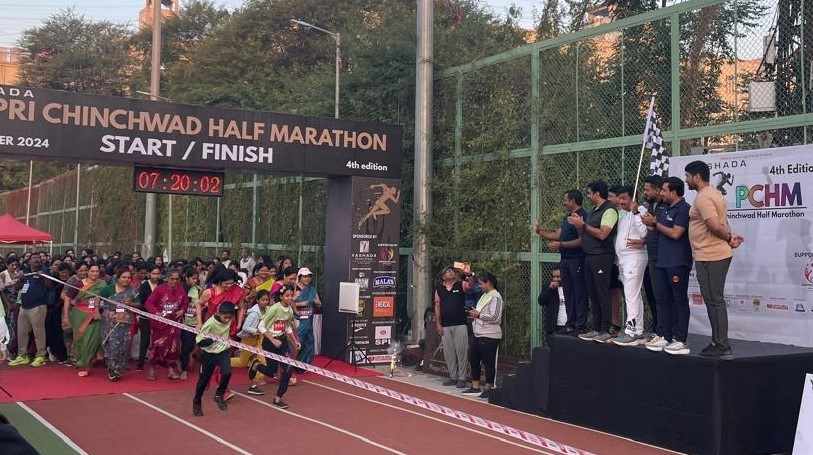 पिंपळे सौदागरनगरीत ‘यशदा पिंपरी चिंचवड हाफ मॅरेथॉन’ (PCHM) स्पर्धा उत्साहात संपन्न..