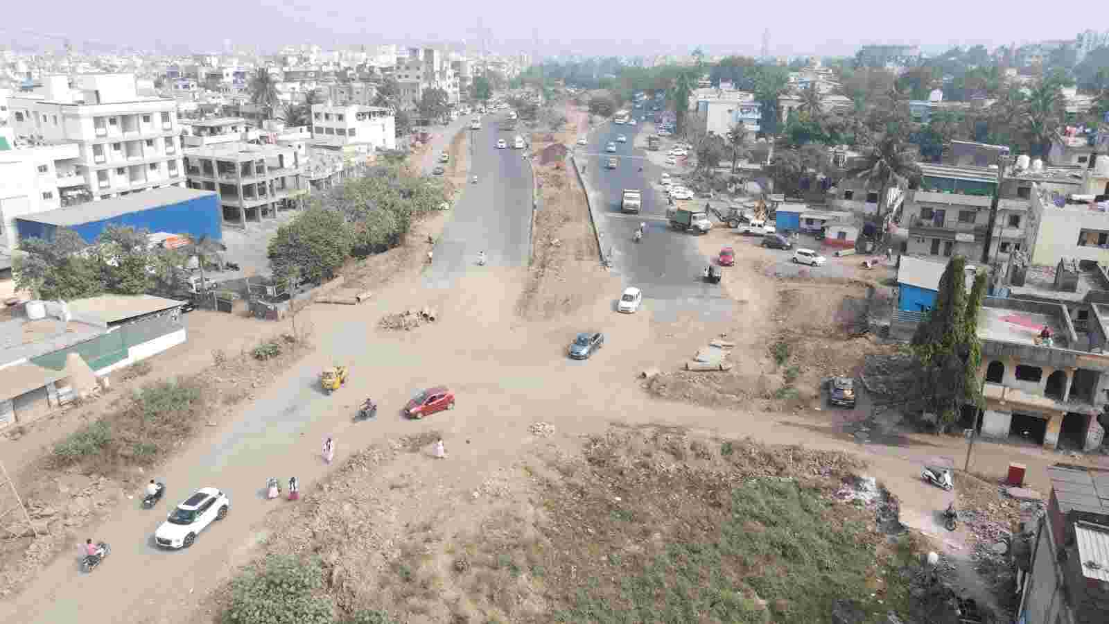 त्रिवेणीनगर स्पाईन रोडच्या भूसंपादनाला निधी मंजुर..